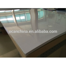 4*8 White Glossy PVC Rigid Sheet for Silk-Screen Printing